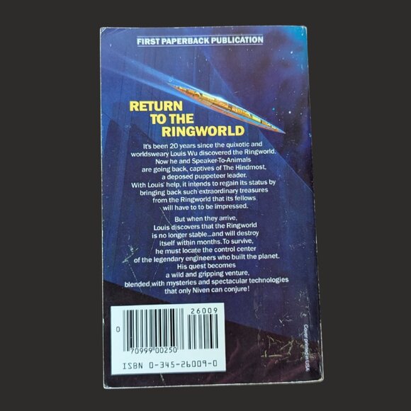 3 for $20 The Ringworld Engineers Larry Niven Ballantine/Del Rey Paperback - Picture 2 of 3